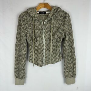 Cider: Crop Zip Sweater